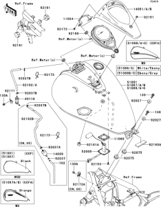 VN900 Fuel tank(1 / 4)