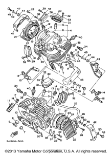 XV535KC Головка цилиндров