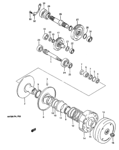 AH75 Трансмиссия