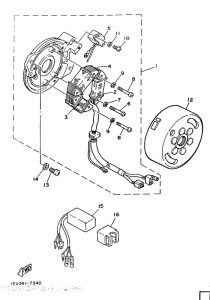 XT250 Генератор