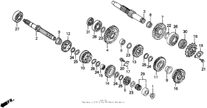 XR650L Трансмиссия