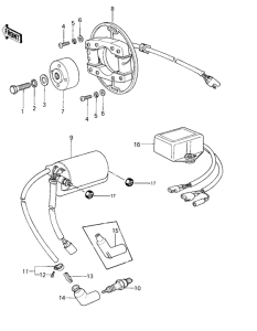 KX420 Зажигание