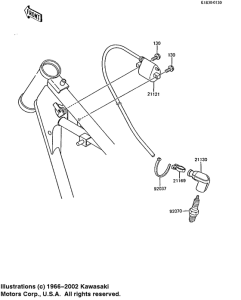 KX60 Катушка зажигания