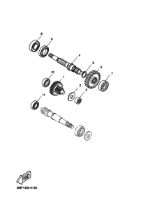 XN125 Трансмиссия