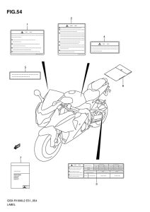 GSX-R1000 Honda mark