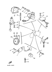 RZ125 Электрические детали