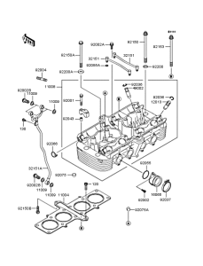 ZR1100 Головка цилиндров