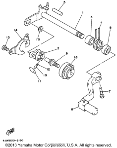 WR250Z Переключение скоростей