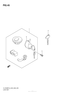 VL1500BT Lock Set