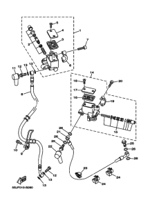 YP250C ﾌﾛﾝﾄﾏｽﾀｼﾘﾝﾀﾞ