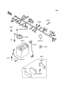 ZR250 Электрика