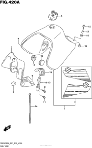  Fuel Tank (Dr650Sel6 E03)