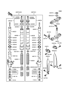  Передняя вилка