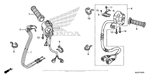 ST1300P (ABS) Switch + Cable