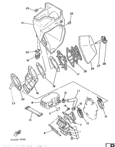 YZ490 Впускная система