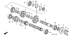 C70CWR Трансмиссия