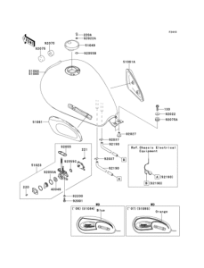 EJ650 Топливный бак