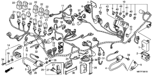 XL1000V (ABS) Harness wire