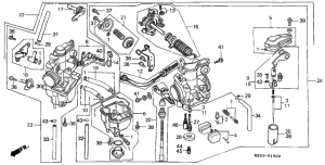 XR200R Carburetor assy