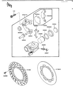  Передний суппорт