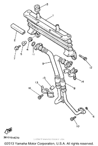FJ1200WC Масляный картер