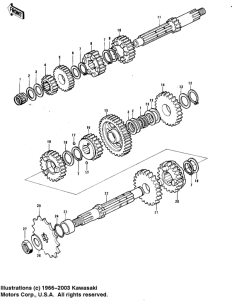 KE175 Трансмиссия