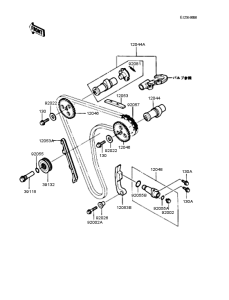 KL250 Распредвал