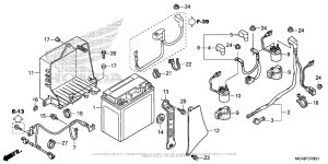 GL1800 Аккумулятор