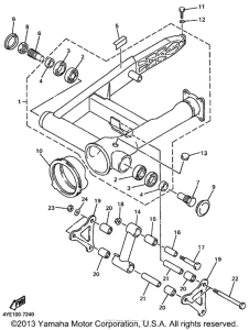 XVZ13LTK Бугель