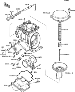 ZX1000 Carburetor parts(1 / 3)