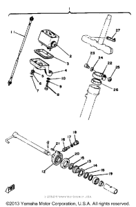 TT250G Спидометр