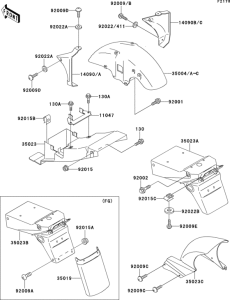 ZX400 Fenders(1 / 2)