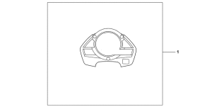 CB600F (ABS) Приборная панель