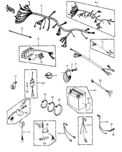 KZ1000 Электрика