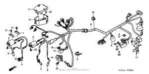 VT1100C Жгут проводов