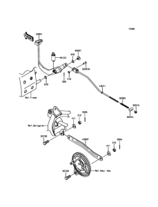  Педаль тормоза