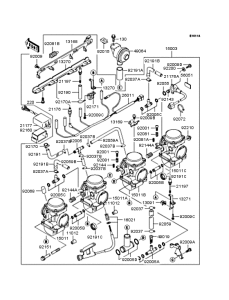 ZR400 Карбюратор