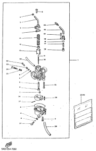 YN50R Карбюратор