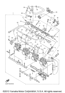 FJR1300 Впускная система
