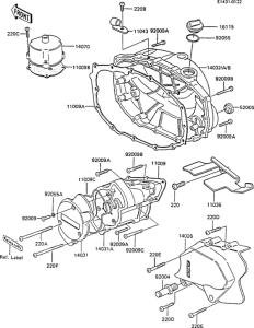EX305 Крышки двигателя