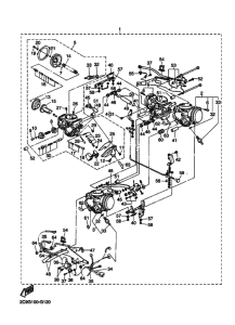 XVZ13TFS Carburetor assy