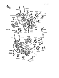  Картер двигателя