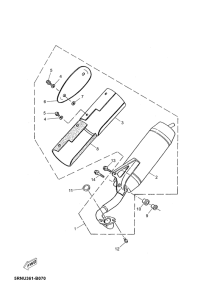 YN50 Выхлопная система