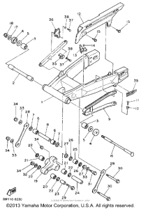 FZR400A Бугель