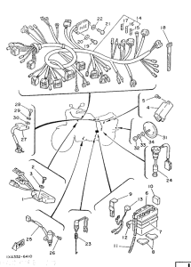 RD350LC (37KW) Elektrische ausrustung 1