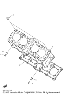 YZF600RP Цилиндры