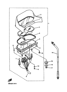 XJ600S Измерительный прибор