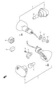 GSX-R600 Поворотники