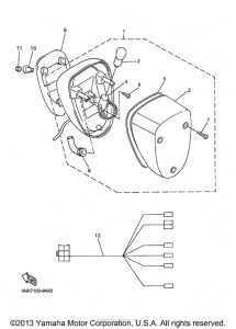 XVZ13AK Фонарь