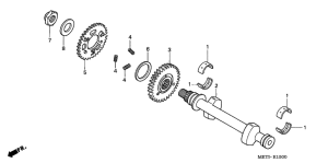 CBF500 (ABS) Балансир